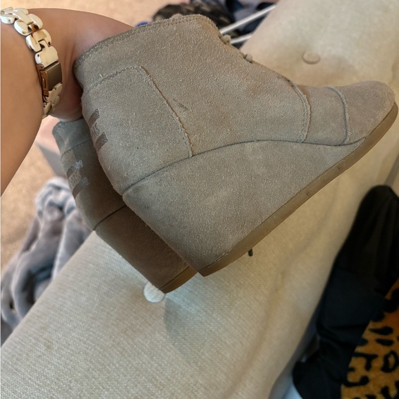 ✨Toms Desert Wedge Booties - Picture 5 of 8
